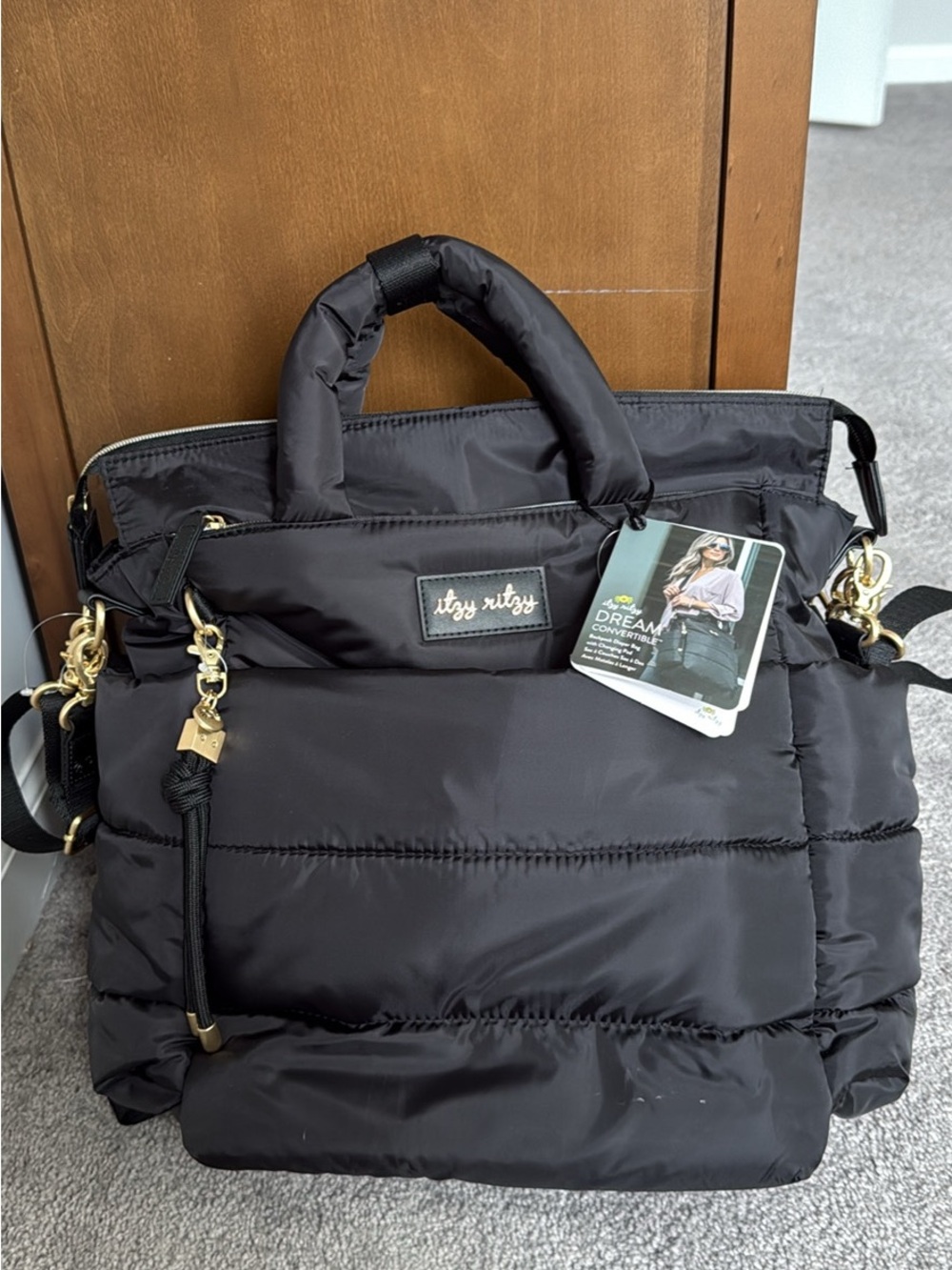 Itzy Ritzy Dream Convertible Diaper Bag